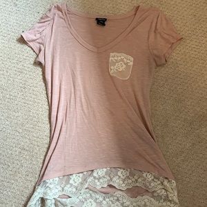 Blush color shirt